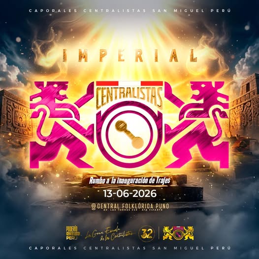 Flyer Inauguración Temática Imperial 2026